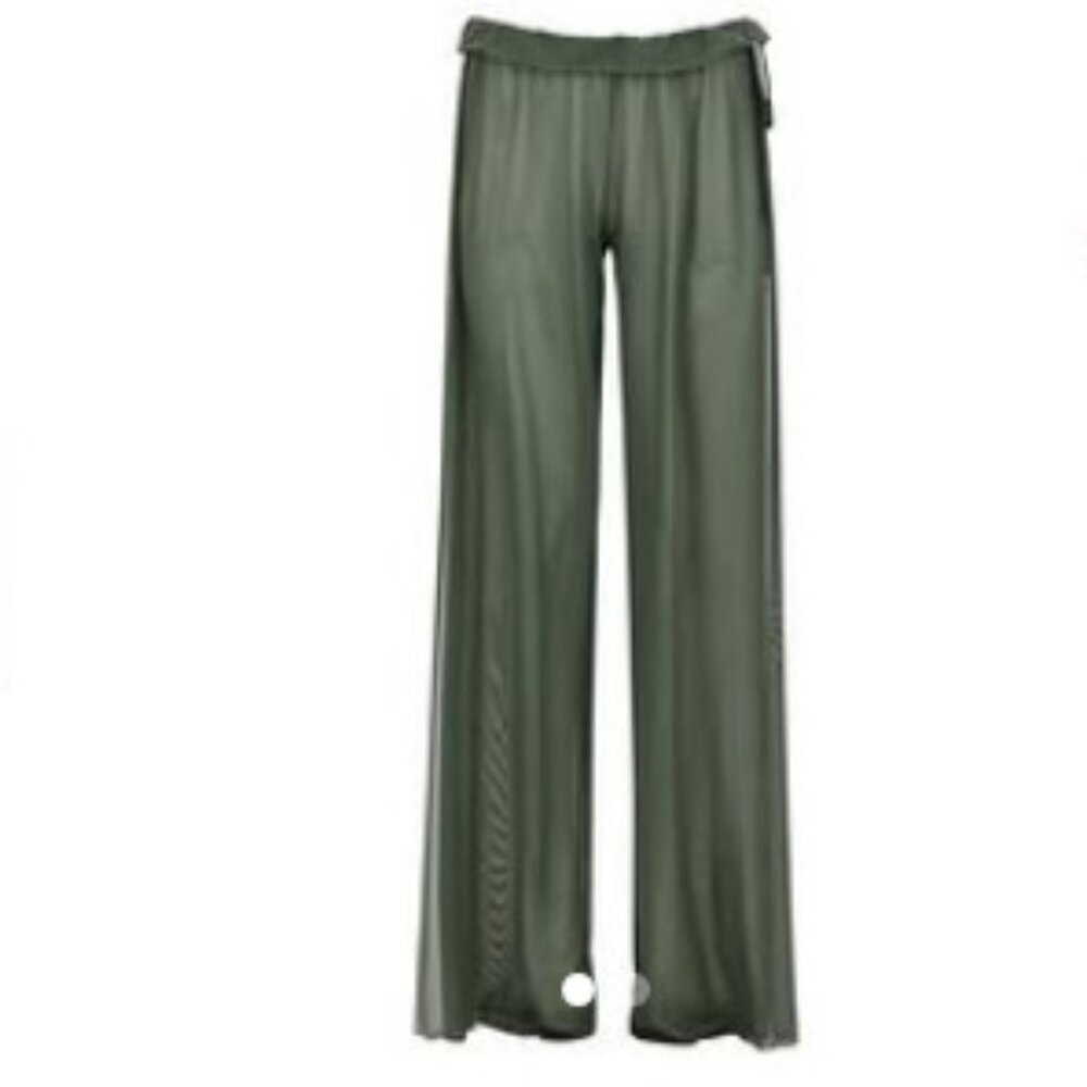 NWT Laina Rauma Lingerie Side Split Lounge Pant in Lagoon